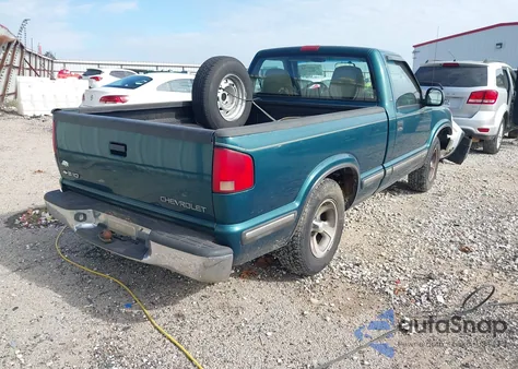 1998 Chevrolet S-10 Ls Fleetside из США, поврежденный, VIN 1GCCS14W8W8121476